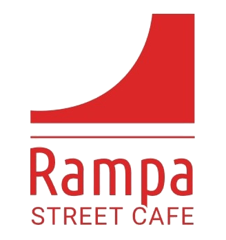 Rampa. Street cafe